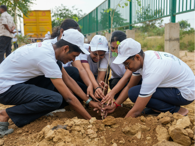Amrita Vishwa Vidyapeetham Faridabad Marks World Environment Day 2026 with Extensive Planting Activities and Student-Led Sustainability Projects