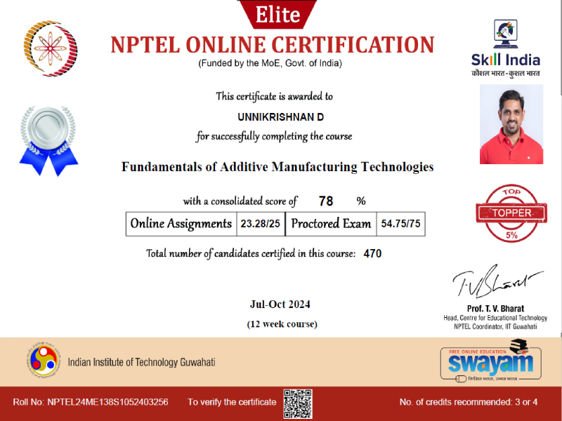 nptel-online-certification-unnikrishnan-image2