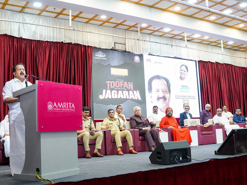 Amrita Hospital Hosts Launch of Kerala’s ‘Operation Toofan – The Narco Hunt’ to Strengthen Anti-Drug Awareness