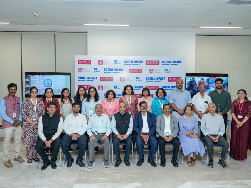 As India’s ₹30,000-Crore CSR Ecosystem Shifts from Spending to Outcomes, Amrita Builds Capacity in Social Impact Measurement