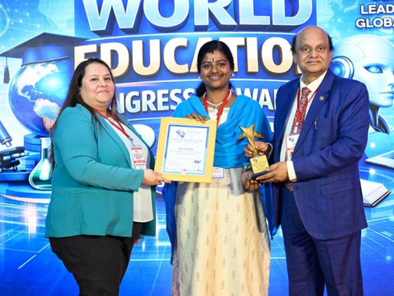 Faculty Achievement: Dr. Sowmya V Represents Amrita at the 15th World Education Congress 2026