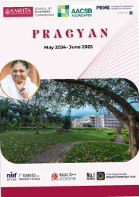 Pragyan – Newsletter Amrita School of Business, Coimbatore (May 2024 – June 2024)