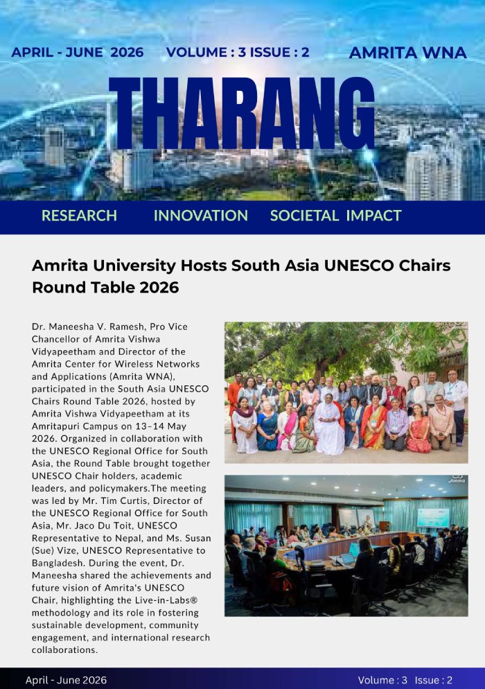 Tharang: Newsletter of AmritaWNA (April – June 2026)
