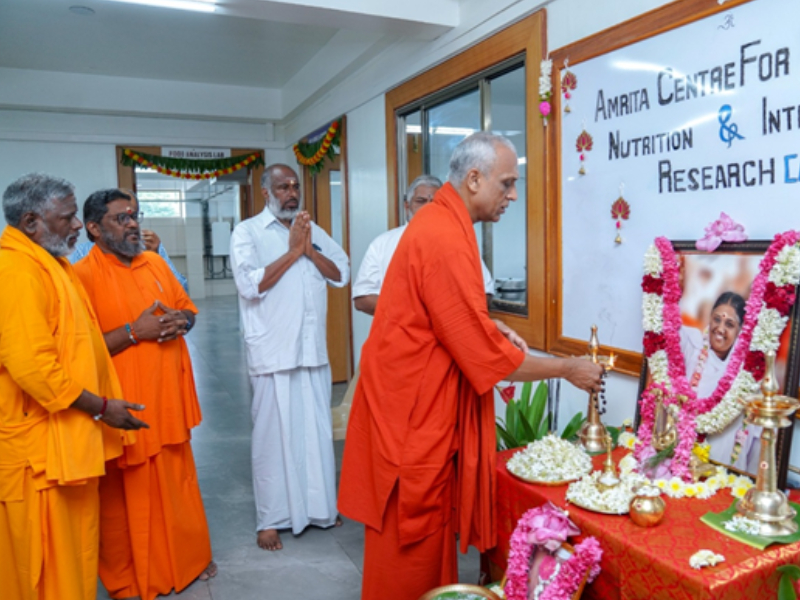 Inauguration of the Amrita Centre for Food Nutrition and Integrated Research (ACFNIR)
