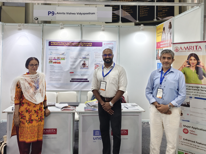 Amrita UNESCO Chair Presents AI-Enabled Accessibility Solutions and Inclusive Education Research at EMPOWER 2026