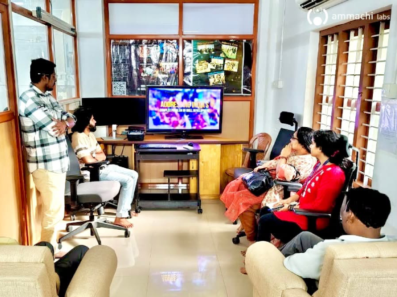 AMMACHI Labs Hosts NUS Faculty Member for Research and Technology Exchange