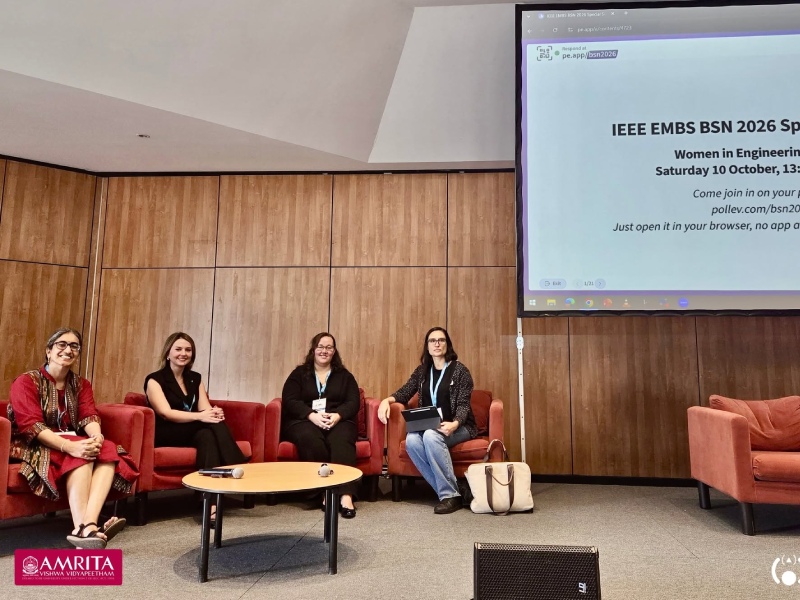AMMACHI Labs Researcher Presents Skill Intelligence Research at IEEE BSN 2026 in Portugal