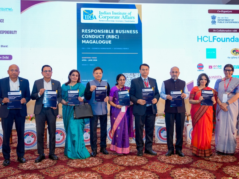 Amrita Vishwa Vidyapeetham Participates in National Conference on Corporate Social Responsibility 2026
