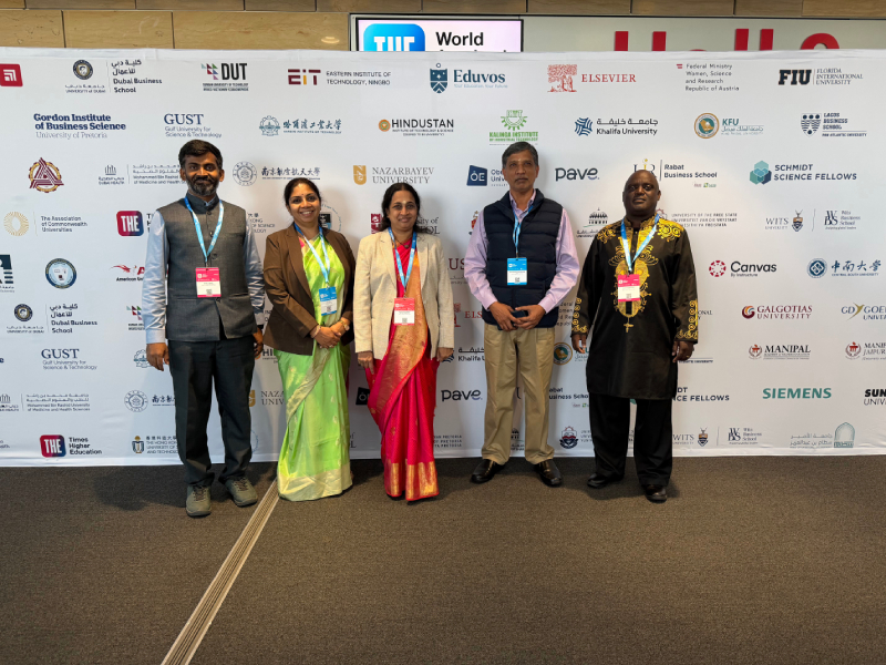 Amrita Shares Perspectives on Higher Education in the Age of AI at THE World Academic Summit 2026