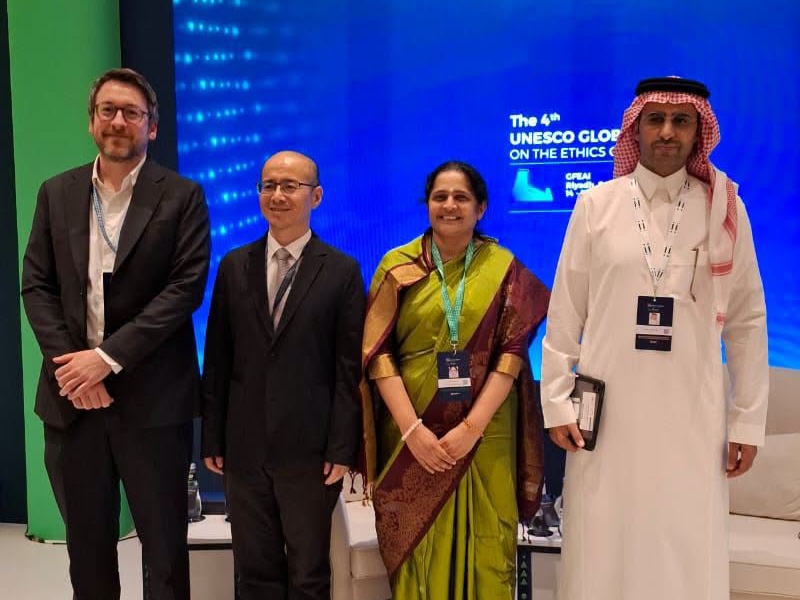 Amrita Brings Global South Perspective to UNESCO Global Forum on the Ethics of AI in Riyadh