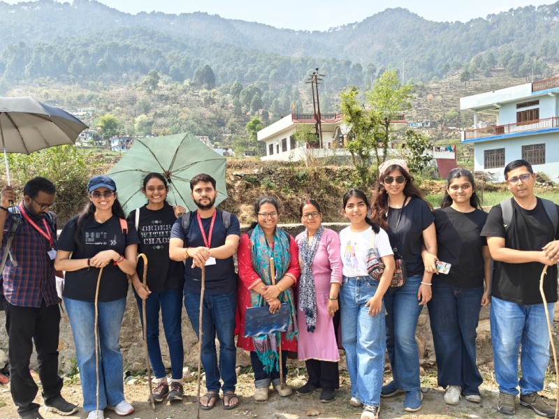 2025 Batch MSc Social Data Science and Policy Students Undertake Field Immersion in Rural Uttarakhand