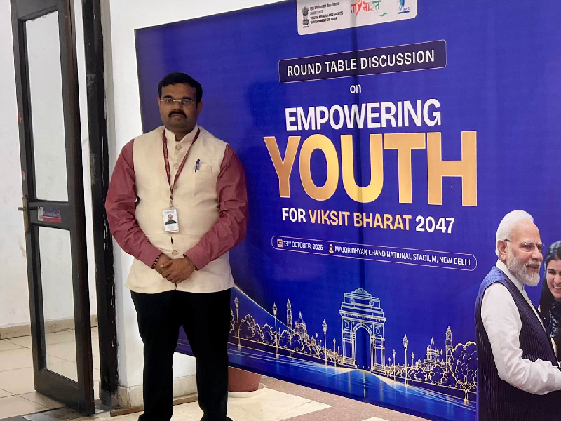 Amrita Vishwa Vidyapeetham Participates in Round Table Discussion on “Empowering Youth for Viksit Bharat @ 2047”
